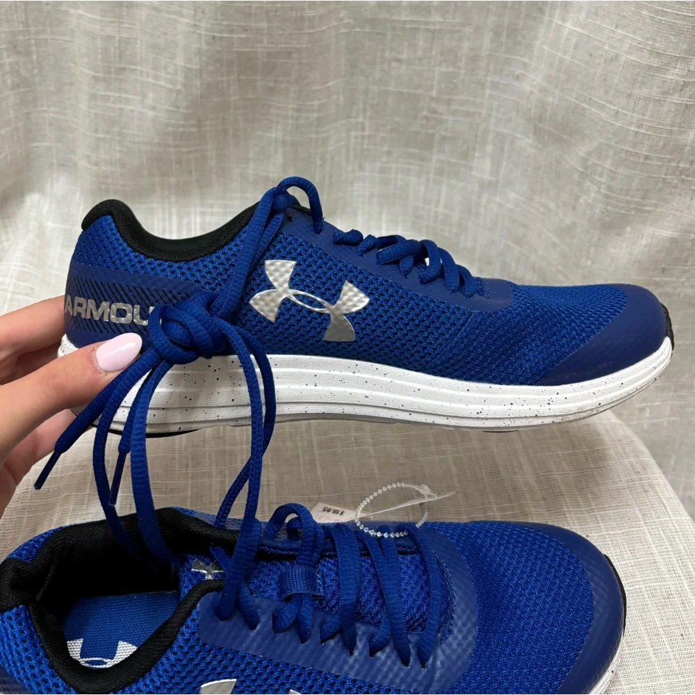 Under Armour Blue Running Shoes - Picture 4 of 7